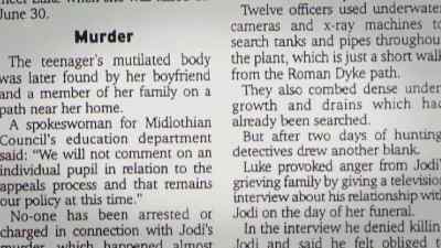 I, uh... I think I
shouted something. - Murder in a Small Town