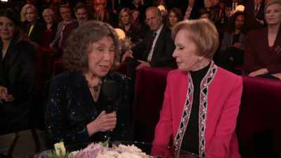 I, um -- I've got a story
about your impact on me - Carol Burnett: 90 Years of Laughter + Love