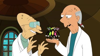 I understand nothing about the anomaly - Futurama: The Beast with a Billion Backs