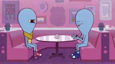 - I understand.
- Perhaps I should go. - Strange Planet