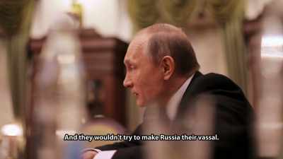 I understand that Russia
will not give up. - The Putin Interviews