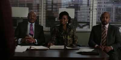 I understand you want to make
yourself the victim here, Mr. Staples, - The Good Fight