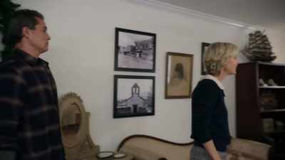 I was up all night working
on the Christmas exhibit, - Mystery on Mistletoe Lane