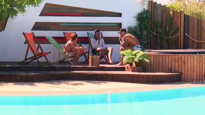 I was up early just thinking
about it all, really. - Love Island