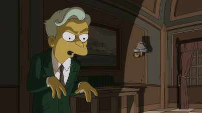 I used your buzzers to zap my old self
into my young brain box. - The Simpsons: The Past and the Furious