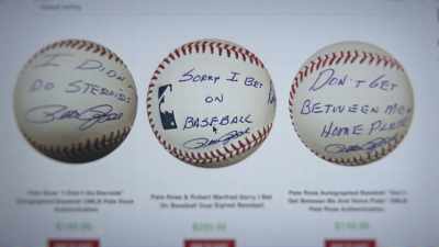 I used to do $20,000 a
day just in autographs. - Charlie Hustle & the Matter of Pete Rose