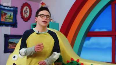 I used Makaton before I spoke
with words. - Kids' TV: The Surprising Story