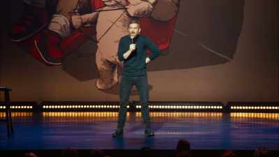 I used to Rollerblade
around my neighborhood, - Andrew Santino: Home Field Advantage