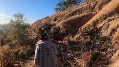 I used to take her out on
these crazy climbs I'd go on. - American Highway