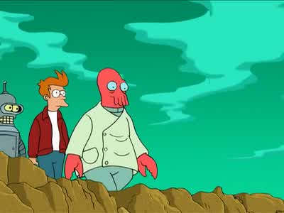 I used to hang out here as a larva. - Futurama