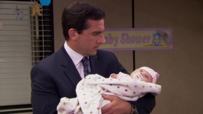 I usually love babies,
but when I held Astrid I just... - The Office
