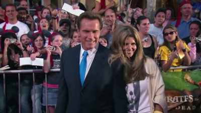 I was very lucky
that I had a wife - Arnold & Sly: Rivals, Friends, Icons