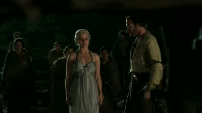 I vow to serve you, obey you, to die for you if need be... - Game of Thrones