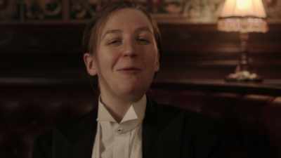 "I walked down the Strand
with me gloves on me hands - Queers.