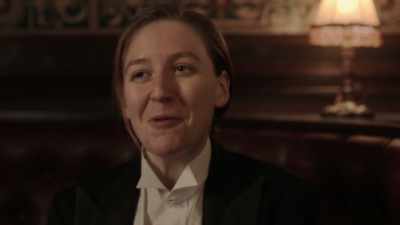 I walked her home three miles,
floated back to Southwark, - Queers.