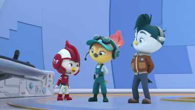 I wanna earn my level three
Jump badge, too! - Top Wing