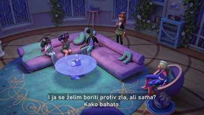 I wanna fight evil too, but by herself?
That's beyond arrogant. - Unicorn Academy