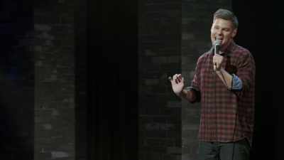 I wanna go skydiving on our first date."
[whines] - Theo Von: No Offense