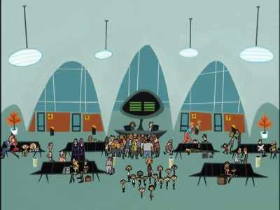 I wanna let @definitelyahotguy69
know why I'm late. - Clone High