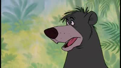 Baloo I wanna stay here with youCertainly you doAnd just how do you think he will surviveHow do you thinkWhat do you mean how do you think heHe's with me ain't he And I'll learn him all I knowThat shouldn't take too long - The Jungle Book