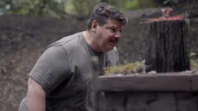 -I want to be here, - Rob Riggle's Ski Master Academy