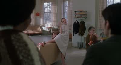 I want my fucking clothesThen you'll have to eat something won't youThe check in boardYou check in here to take a walk on the groundsOh lordy pick a bale of hayGotta jump down spin around Pick a bale of cottonJump down spin around Pick a bale of hayShe - Girl, Interrupted