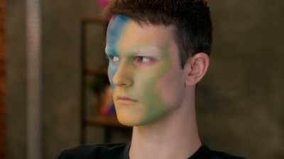 I want to get to something quite bright.
Just like how music - Glow Up: Britain's Next Make-Up Star