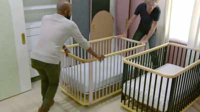 I want this last crib over here. - Hack My Home