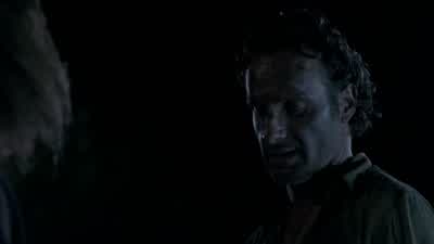 I want to live. - The Walking Dead