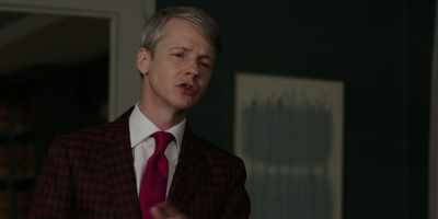 I want to make him cry
for his poor dead ancestors, - The Good Fight