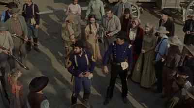 I want you men
with the Colt revolvers - The Oregon Trail