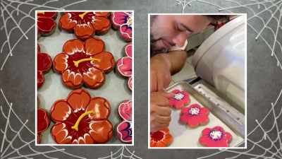 I want to open a bakery
for humans. - Halloween Cookie Challenge