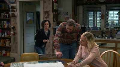 ...I want to put a finished
basement right here. - The Conners