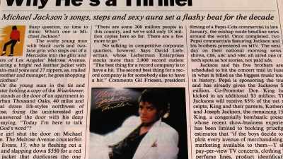 I want to say
it's Black culture, - Thriller 40