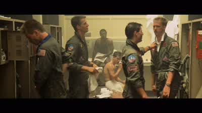 Two of your snot nosed jockeys did a flyby on my towerat over 400 knotsI want somebody's butt I want it now I've had itOh God damn itThat's twiceI want some butts - Top Gun