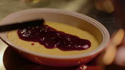 I want to spread it just
lightly and gently on top. - Nigella: At My Table