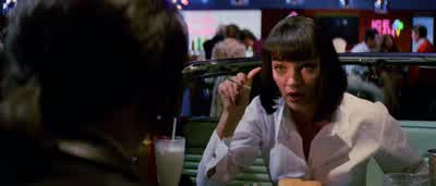 - I want that trophy, so dance good. - Pulp Fiction