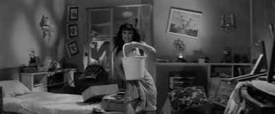 I want to throw this over that smelly
little cow. - The Day the Earth Caught Fire