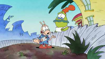 I want to, Mrs. Bighead, - Rocko's Modern Life: Static Cling