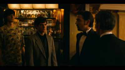 I want you to go back downstairs
and sit at that table, - Narcos: Mexico