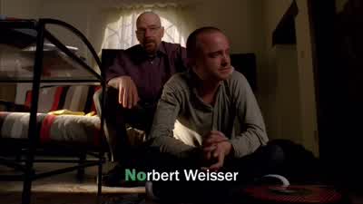 I want you to think about that as we go forward. - Breaking Bad