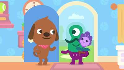 I wanted to ask,
I have something very important to do, - Sago Mini Friends