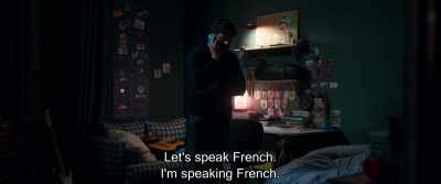 I wanted to catch you before school. - Back to Burgundy
