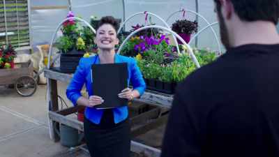 I wanted to deliver it myself, - The Wedding Arrangement
