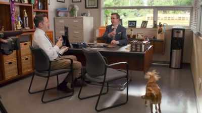 -I wanted him to do that.
-[Dude barks] - The Healing Powers of Dude
