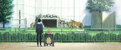 I wanted to see
the scariest thing here with you. - Josee, the Tiger and the Fish