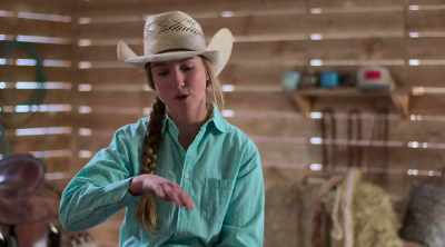 I wanted something
that wasn't going to buck as hard, - How to Be a Cowboy