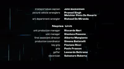 I wanted to thank you... - The Bourne Supremacy