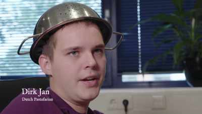 I wanted to
try to get it recognized - I, Pastafari: A Flying Spaghetti Monster Story