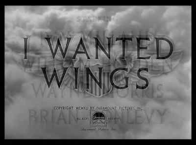 I WANTED WINGS - I Wanted Wings